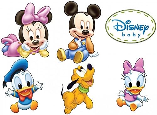 Self Adhesive Sticker For Children Mickey Minnie Pluto Donald Daisy 30 X Cm Amazon De Kuche Haushalt