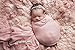 CUSTOM PHOTO PROPS - USA Co. - Pink Swaddling Newborn Wrap, Stretch Baby Girls Wrap, Newborn Photography Props, Weathered Rose Lux