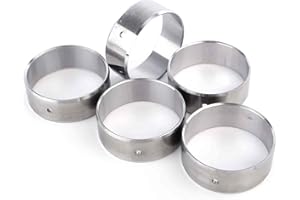 JEGS Performance Cam Bearing Set | Fits Small Block Chevy | High-Strength Steel And Bonded Silicon, Tin, And Copper In An Alu