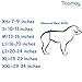 Teamoy Reusable Wrap Diapers for Male Dogs, Washable Puppy Belly Band Pack of 3 (M, 13