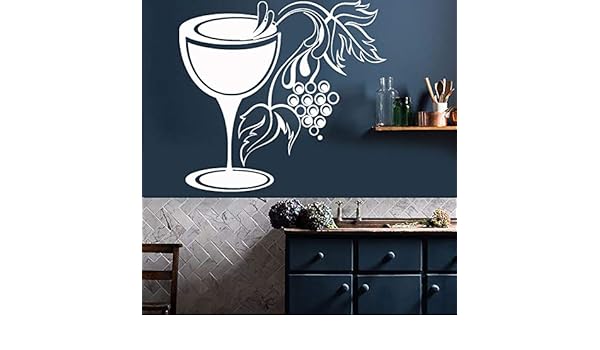 zhuziji Uvas de Vidrio Tienda de vinos Decoración de Cocina Corte ...