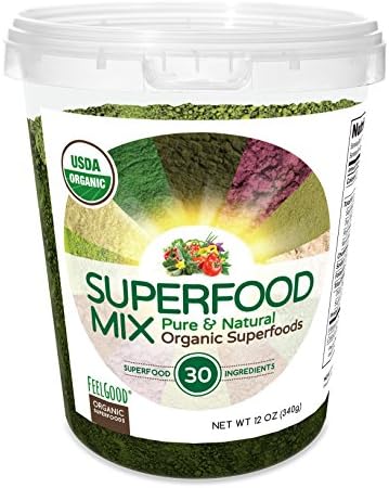 Feel Good Superfoods USDA Superfood Mix 12 Ounces / 340g