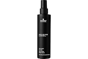 Schwarzkopf Session Label The Salt, Texturizing Sea Salt Spray | Beachy Waves Salt Spray for Wavy Hair - Sea Salt Spray for M