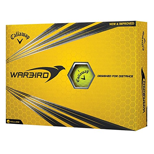 Callaway 2017 warbird golf balls (one dozen) yellow