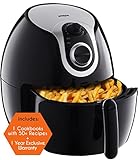Air Fryer XL by Cozyna (5L) with airfryer cookbook (over 50 recipes)