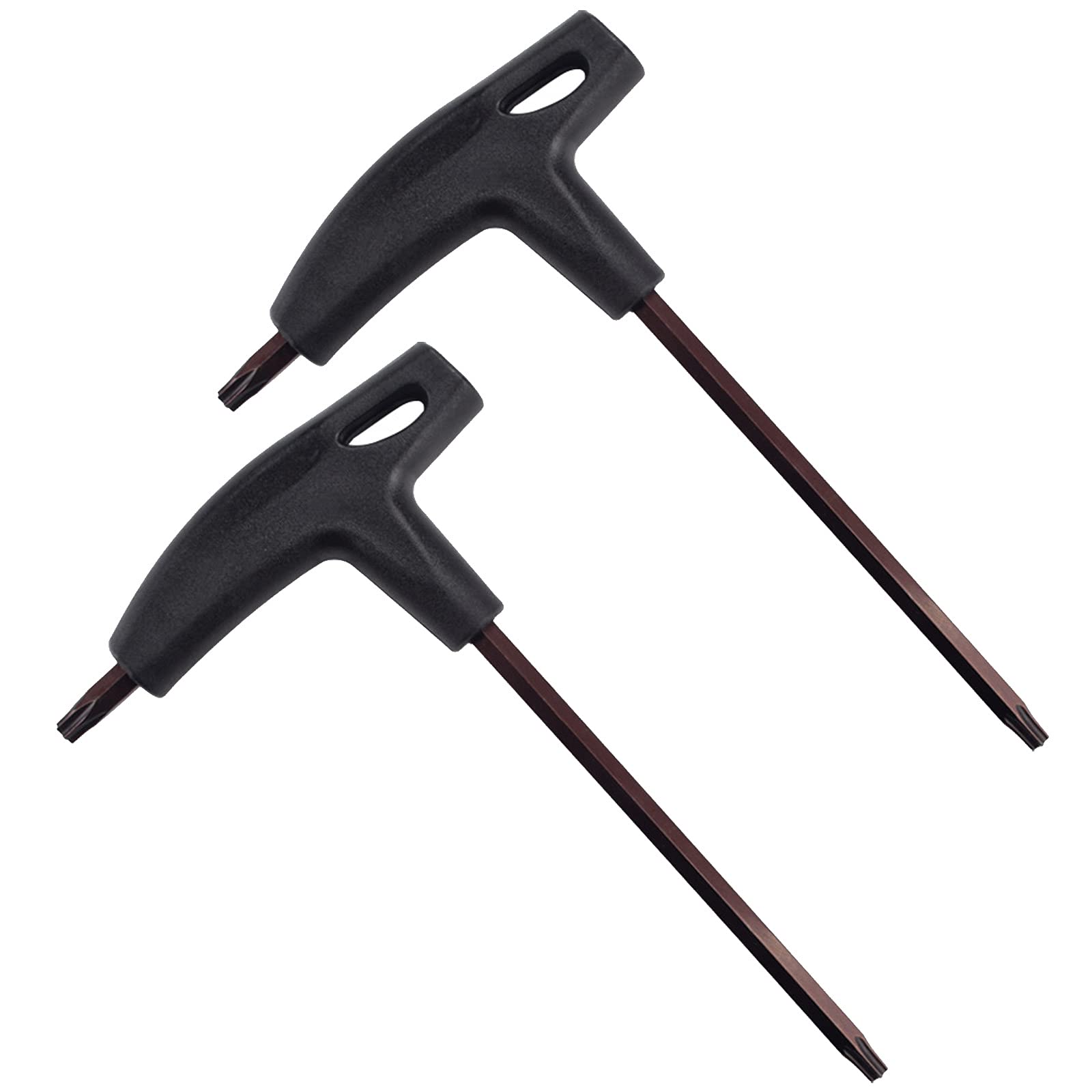 NA 2 Pcs Alloy Steel Bike Beake Disc Wrenchs Bicycle Brake Disc Removal Tools T Shape Hexagon Wrenchs for Road Bike Mountain Bike etc