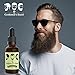 The Gentlemen's Beard Premium Beard Oil - Gentlemen's Scent - Conditioner Softener - All Natural - Softens, Strengthens and Promotes Beard & Mustache Growth - Leave In Conditioner