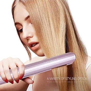 Haarglätter, SUMLIFE Haarglätter Lockenstab 2 in 1 Keramik Turmalin Glätteisen Locken und Glätten Profi mit 250-450 Grad Temp