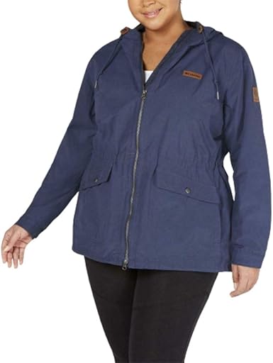 plus size columbia chatfield hill hooded anorak jacket