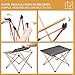 Terra Hiker Camping Table, Folding Picnic Table, Hiking Table with Strong Aluminum Frame for Outdoor, Assemble in 30s
