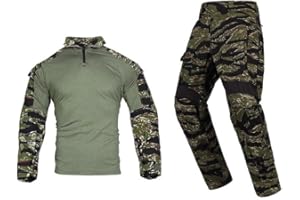 EMERSONGEAR Gen3 Uniform,Military Painball Suit,Army Airsoft Combat BDU Pants Shirt with Knee Pads