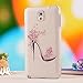 coromose 2015 High-heeled Shoes Flower Case For Samsung Galaxy Note 3 N9000 Accessory
