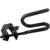 Fuoequl Universally Mountable Hunting Tree Stand Bow Holder | Adjustable, Hunting Bow Hanger, Metal Construction, Rubber Coating