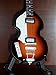 BEATLES PAUL MCCARTNEY Mini BASS GUITAR Sunburst Display GIFT