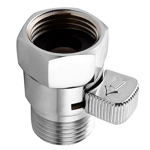 image for Water Flow Control Valve, Suyar Brass Shower Shut Off Valve Water Flow