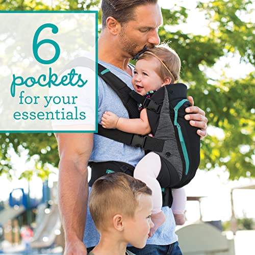 Infantino Carry On MultiPocket Carrier AllPositions, Black