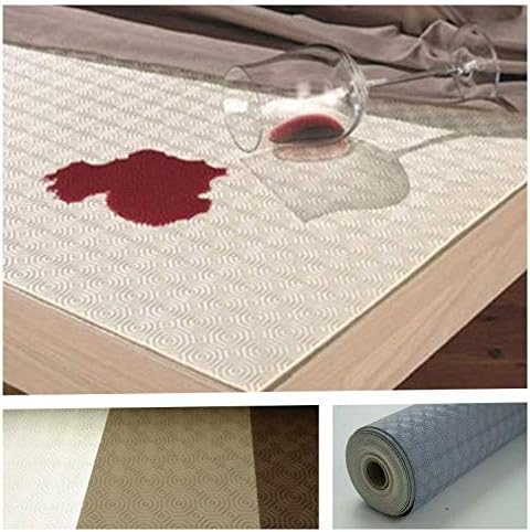 Table Protector Heat Resistant Felt Anti Slip Premium Quality All Sizes (Rect 110 X 220 cm, Brown)