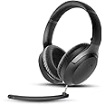 Avantalk Aria 3 - Bluetooth 5.3 LE Audio Headphones with Detachable Noise-Cancelling Mic for Work Calls & Music, 55 Hrs Wireless Headset with Sidetone for PC Computer and Phone