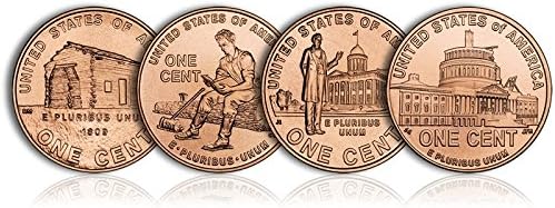 2009 P D All Single Lincoln Cent Coins 2 Of Each Type 8 Loose