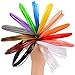 VICTORSTAR @ PLA 3D Pen Filament Refills 22 Colors-220 Meters (722ft) / 12 Colors +5 Colors Fluorescent + 5 Colors Glow in Dark / Diameter 1.75mm 10Meters Each Roll/Plant Resin Material and No Odor