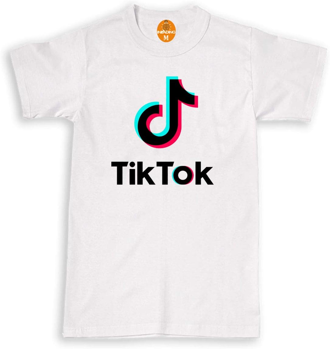 INVADING TIK Tok TIK Tok Childrens Kids T Shirt Unofficial Boys Girls Top Mucially