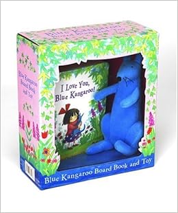 blue kangaroo plush toy
