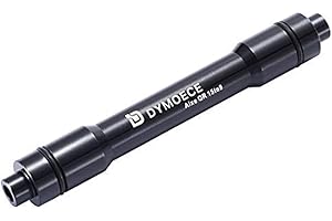 Dymoece Bicycle Wheel Fork Axle 15mm Front Thru Axle to 9mm Quick Release Skewer Adapter Conversion