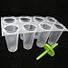 Ice Pop Mold Popsicle maker Makes 8 Ice Pops (BPA Free)