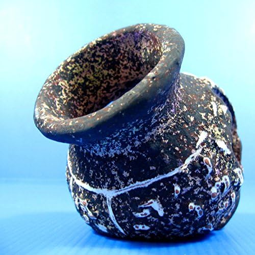 Egyptian Ceramic Jar M decor Aquarium Ornament cave CICHLID bonsai Vase hide