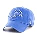 NFL Detroit Lions '47 Clean Up Adjustable Hat, Blue Raz, One Size