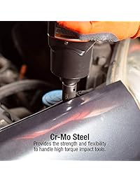Sunex 2568 1 2 Pulgadas Drive SAE Master   Juego de vasos de impacto