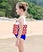 Zerlar Kids Float Suit Girls Swim Vest Toddlers Floatation Swimsuits with Adjustable Buoyancy Baby Swimsuit Float with Arm Floaties - Learn to Swim for Children 1-10 Years