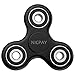 Nicpay EDC Fidget Hand Spinner Toy Stress Reducer - Ultra Fast Bearings Fidget Toys for Adults and Kids (style 2:Black)