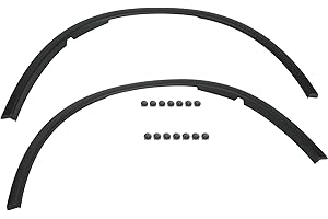 cerbordy Front Wheel Arch Fender Cover Trim Moulding Molding Compatible with Dodge Durango 2011-2018, Left + Right, Replaces# CH1291112 CH1290112 57010621AD 57010620AD 57010620AE