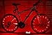 Soondar Uprated USB Powered Rechargeable Water Resistant Cool 20 LED Bicycle Bike Cycling Wheel Light Safety Light Spoke Light Lamp Lightweight Accessory