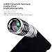 Telephoto lens for iPhone 7 Plus/ 7/ iPhone 6s Plus/ 6s/ 6 Plus/ 6/ 5s/ 5, Yarrashop Camera Lens Kit Including 12x Aluminum Telephoto Lens + Aluminum Mini Tripod + Hard Case + Velvet Bag for iPhone