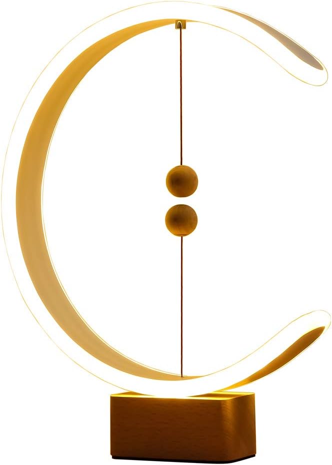 heng balance lamp switch on in mid air usb powered led table lamp warm eye care designer desk lamp contemporary soft light office modern home dorm