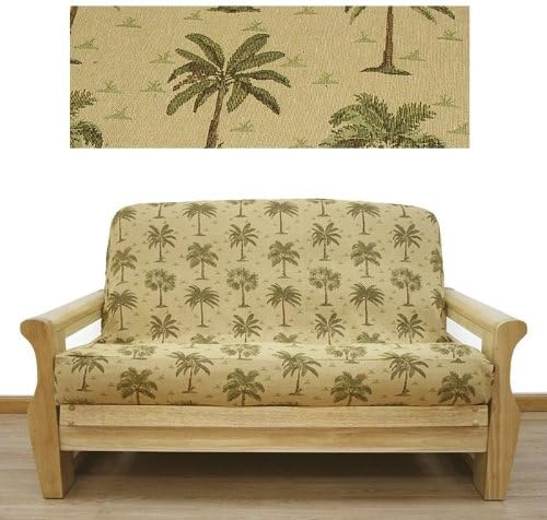 Desert Palm Futon Cover Queen 622