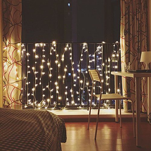 Cadena de Luces LED,MORECOO 33ft/10M Cadena Led de Luces, Impermeable Luces de la secuencia ,Perfecta para decoración de Hogar, Juego,Boda,Navidad y Otras Fiestas etc.(Blanco cálido)