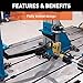 CURT 121223 Class 2 Trailer Hitch with Ball Mount, 1-1/4-Inch Receiver Black 1-1/4