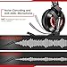 ONIKUMA Lightning II Gaming Headset with Noise-Cancelling Mic&7.1 Surround Sound, Advanced Lightweight Headphones with Memory Earmuffs, LED Light, Mic/Volume Control for PS4, Xbox One, PC, Switchthumb 3