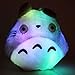 E-MART Totoro Shape Pillow with LED Colorful Light, Grey