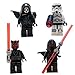 Star Wars Figures | Set of 16 Star Wars Minifigures | The Fearless Rebels VS Galactic Empire Characters| Obi-Wan Kenobi. Luke Skywalker, Han Solo, Chewbacca, R2-D2, Darth Vader, Storm Trooper,Sith...