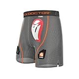 Shock Doctor Youth Core Loose Hockey Shorts with Bio-Flex Cup, X-Small