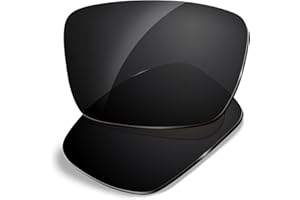 Dynamix Polarized Replacement Lenses for Oakley Fuel Cell | Easy To Install | Fit Perfectly | Solid Black