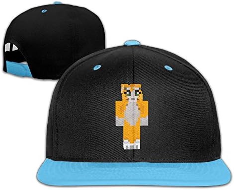 REBORN Stampy Cat Kid's Plain Adjustable Snapback Hats Caps