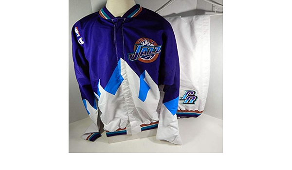 1998 utah jazz warm up jacket