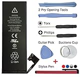 iPhone 5 5G Li-Ion Battery Replacement + TOOL SET - This Rechargeable lithium-ion polymer battery will replace your exhausted internal battery on iPhone 5 (5th Generation) + Stylus