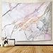 Emvency Tapestry Pink White Marble Pattern with High Resolution Gray Black Home Decor Wall Hanging for Living Room Bedroom Dorm 60x80 Inches