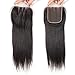 West Kiss Hair Straight Brazilian Virgin Human Hair 4x4 Lace Closure No Bleached Knots